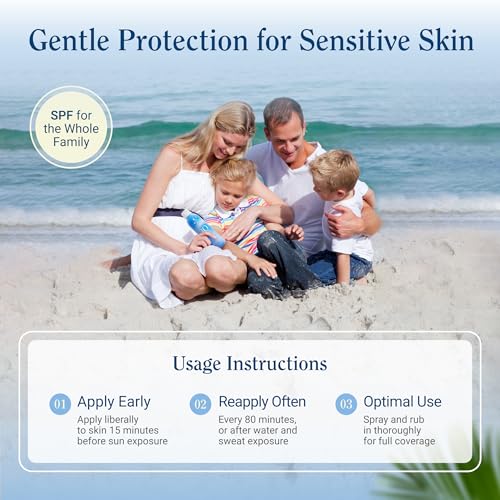 Florida Salt Scrubs SPF 30 Sunscreen Spray, 5.49 oz Pack of 2, Hawaii 104 Reef Act compliant