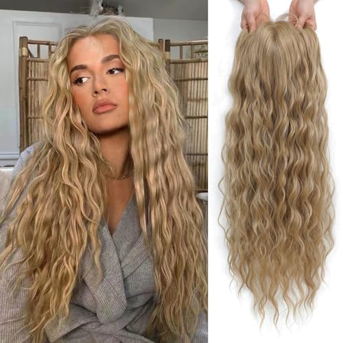 Molefi Hair Toppers for Women 26inch Curly Topper