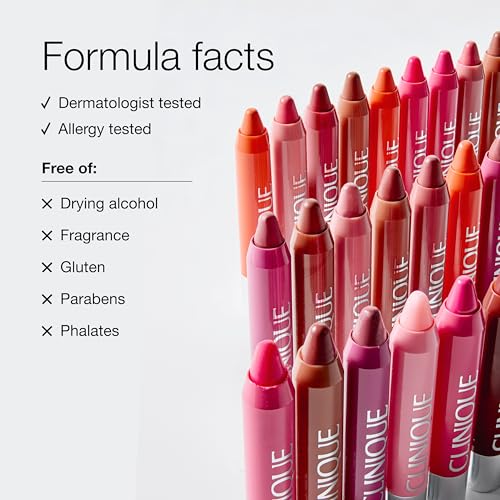 Clinique Chubby Stick Tinted Lip Balm Super Strawberry - New Packaging - Moisturizing Lip Color