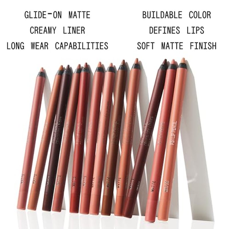 about-face Matte Fix Lip Pencil Baby Be Good ? Long-Wear, Creamy Matte Lip Liner with Hyaluronic Acid & Vitamins C & E ? Vegan, Cruelty-Free, Clean Beauty ? 0.042 oz (Peachy Beige)