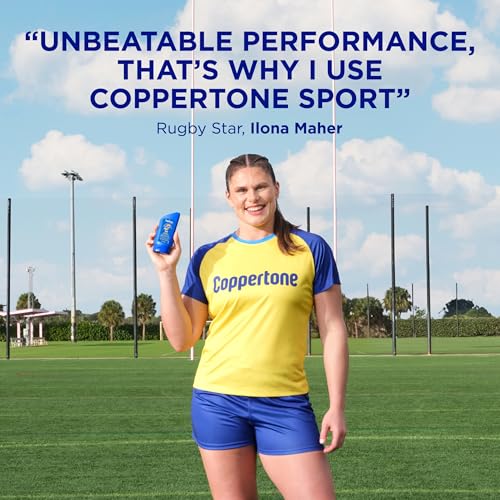 Coppertone SPORT Sunscreen Lotion SPF 50 Multipack 6 x 3 FL OZ Water-Resistant