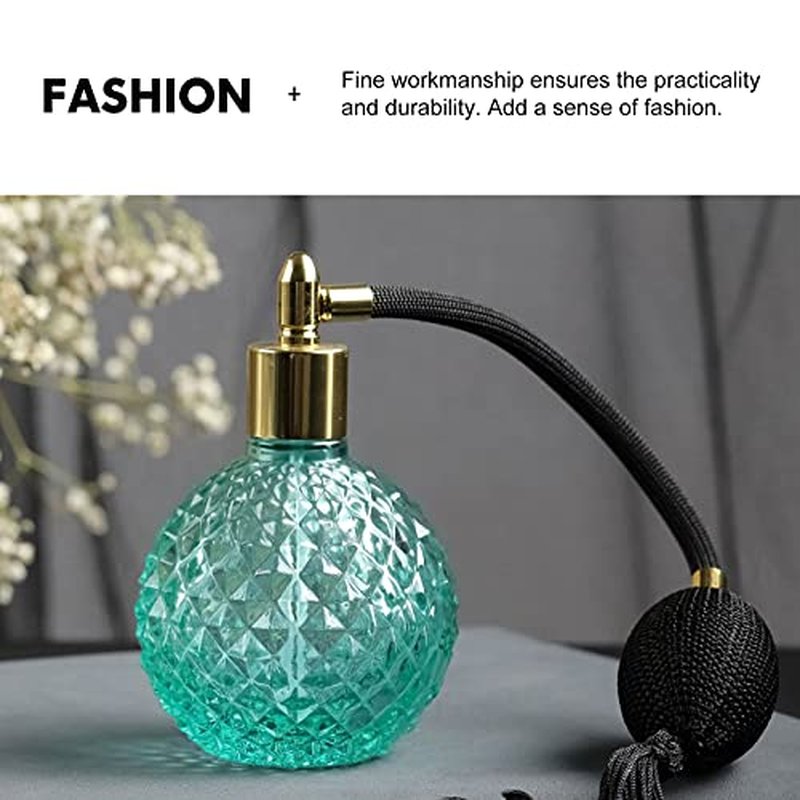 Lurrose Refillable Perfume Bottle: Vintage Perfume Bottle -, 100ml Travel Liquid Atomizer Refillable