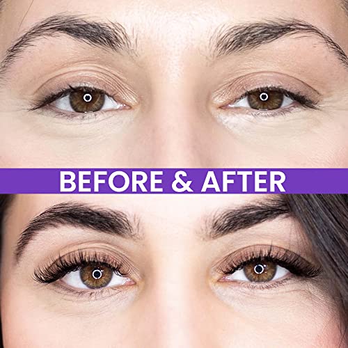 Round Lash Extension 0.05/17MM/D-Curl Russian Volume Tray Wholesale Supplies,Single Individual Eyelash Extensiones Case Matt Black(0.05/17MM/D-Curl)