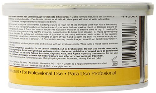 Gigi All Purpose Honee Wax 8 oz Pack of 2 - Hair Removal Wax for Smooth Skin