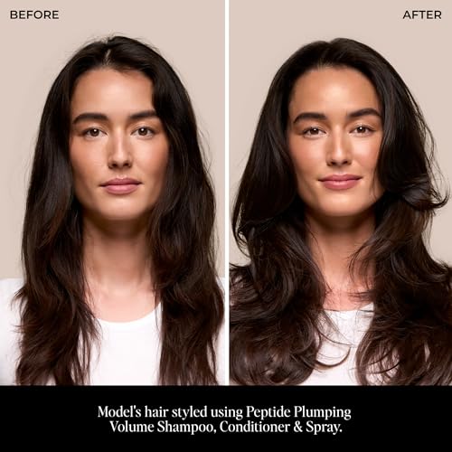 8.5 Oz LolaVie Peptide Plumping Volume Conditioner for Fine Hair - 5x Fuller Volume - Includes 8.5 Ounce Pack of 1