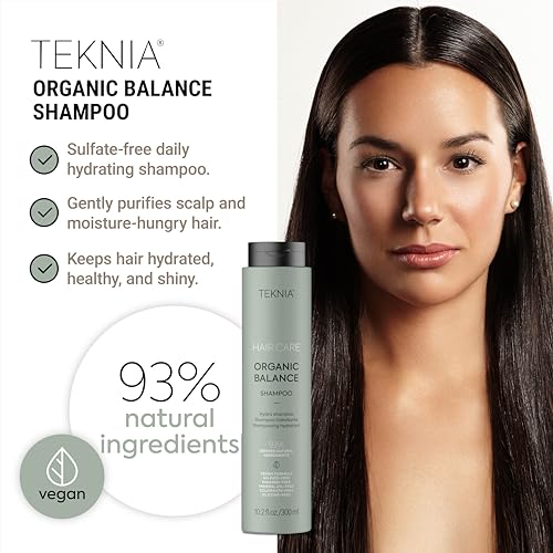 Organic Balance Shampoo 10.2 Fl Oz for All Hair Types - Hydrating & Gentle