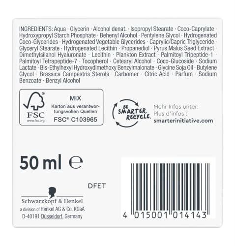 Anti-Aging Hyaluronic Acid Day Cream for Wrinkle Reduction - 50ml