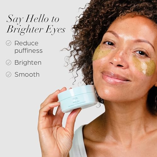 Hydrogel Under Eye Patches - Mellow Eyes Kiwi for Hydrating & Brightening