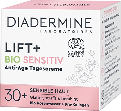 Diadermine Bio Sensitive Anti-Age Day Cream 50ml | Skin Firming Moisturizer