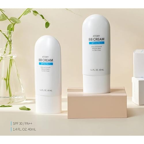 BC233 Korean BB Cream SPF30 PA++ (40ml 1.4fl oz.), Skin Care, Silky and Smooth Balm for atomy