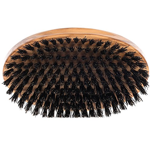 Fendrihan Olivewood Boar Bristle Hair Brush, Medium-Stiff – Made in Germany