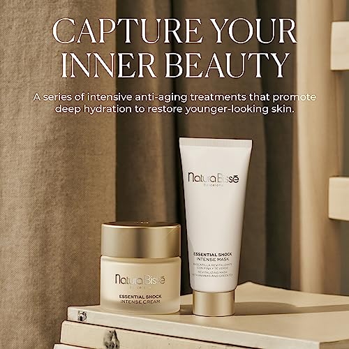 Natura Biss? Essential Shock Intense Mask, Revitalizing Anti-Aging Face Mask, Hydrates, Restores & Rejuvenates, For All Skin Types, 2.5 Oz