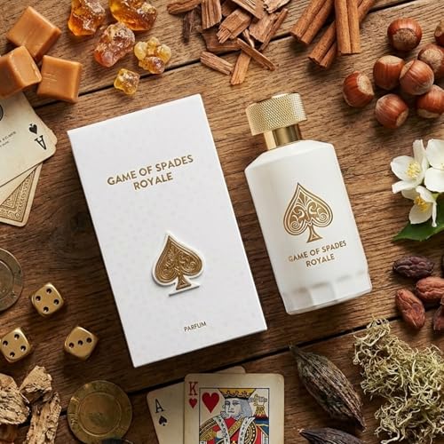 Jo Milano Game of Spades Royale Unisex Eau De Parfum 3.4 oz - Long Lasting Oud Amber Floral