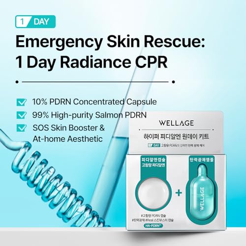Hyper PDRN One-Day Skin Care Kit - 7 Salmon DNA Ampoules & Capsules - Vari of Hyper PDRN
