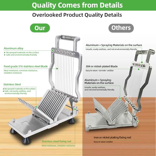 Commercial Cheese Slicer with Wire - 0.39" & 0.78" Thick Cuts, Aluminum Alloy