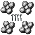 Shaver Replacement Blades Compatible with Shaver Head,5 Blades Shaver Replacement Heads Replacement Blades for Bald Men(4 pcs)
