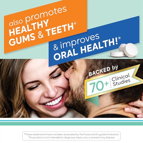 Probiotic Oral Lozenges for Bad Breath & Gum Health - Fresh Breath Support
