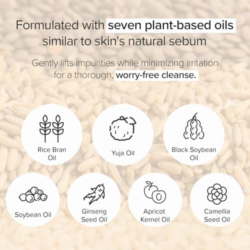 Rice Glutathione LHA Cleansing Oil for Face & Pores - 6.76 fl oz
