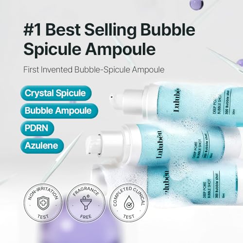 Deep Pore Bubble Ampoule Serum with Micro-Spicules and PDRN for Clear Skin