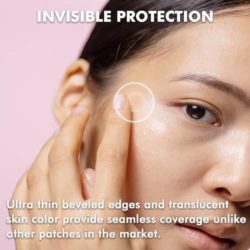 Invisible Pimple Patches Pack of 3 - 180 Count, 2 Sizes Hydrocolloid Acne Cover