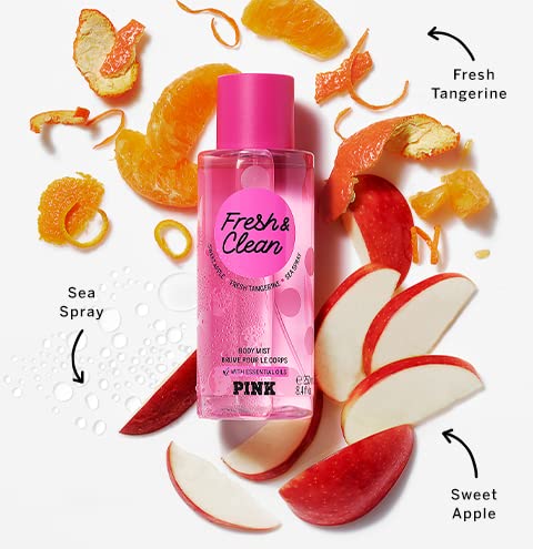 Fresh & Clean Mist & Lotion Set - Victoria's Secret Pink, Recycled Packaging