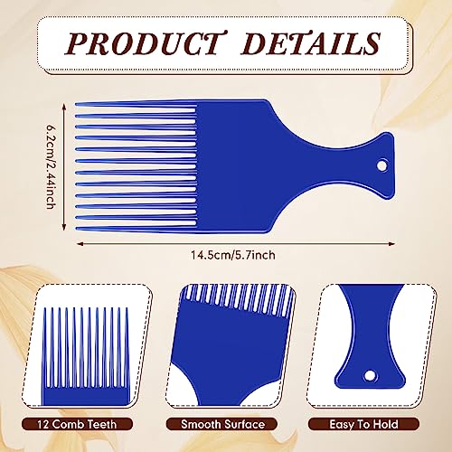 Colorful Afro Pick Comb Bulk 120 Pcs Wide Tooth Hair Picks for Natural Hair - Variation of THIS listing