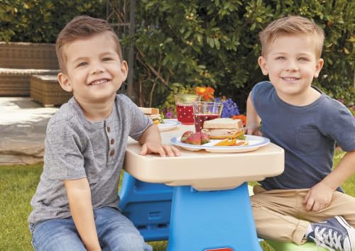 Little Tikes Easy Store Jr. Play Table - Toddler Indoor & Outdoor Picnic & Activity Table, Ages 18 Months to 5 Years