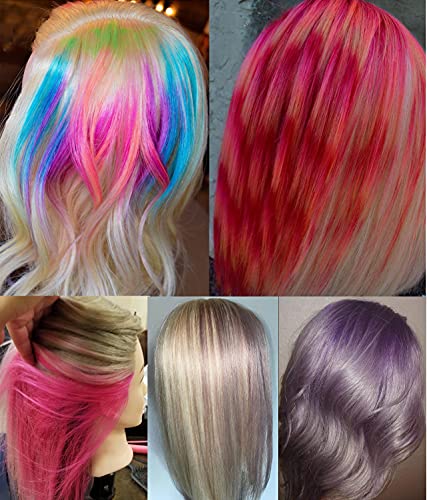 18-Inch Blonde Human Hair Mannequin Head for Hair Styling Practice and Dying