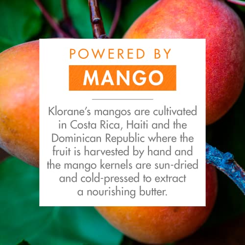 Klorane Nourishing Mango Butter Shampoo Set 3.3 Fl Oz x2 | Dry Hair Repair
