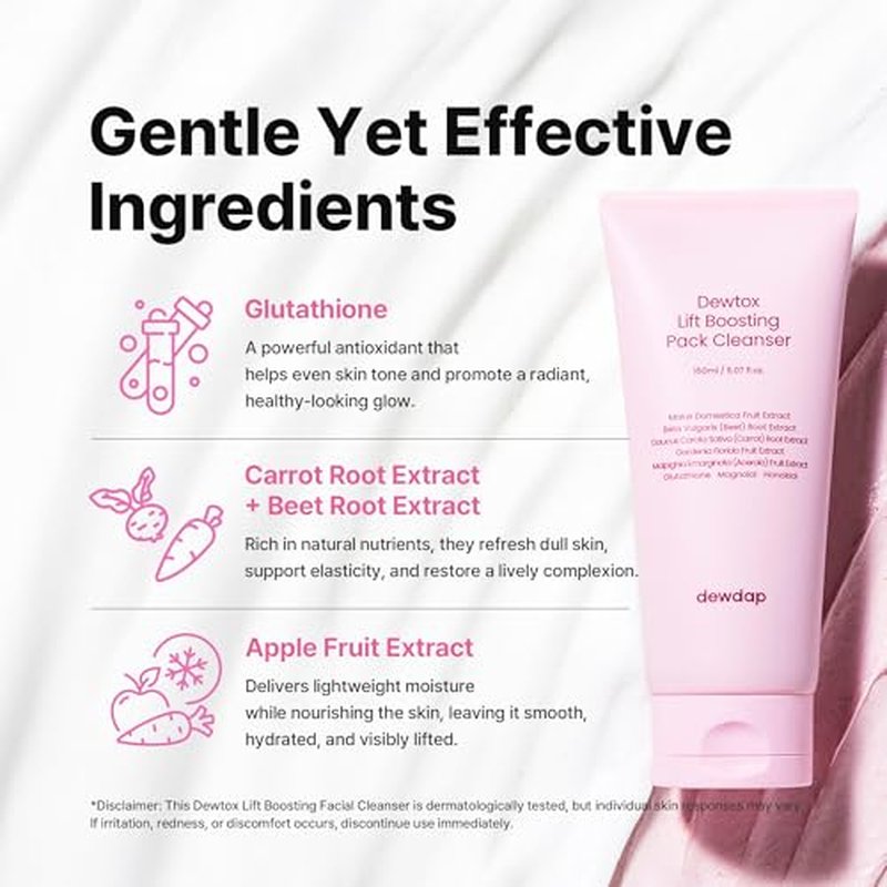 CARSLAN Face Wash, Gentle Hydrating Foaming Facial Cleanser, Soothing Cleansing Mousse, Deep Cleans Pores, Makeup Remover, Daily Face Cleanser for All Skin Types (3.38 Fl Oz)