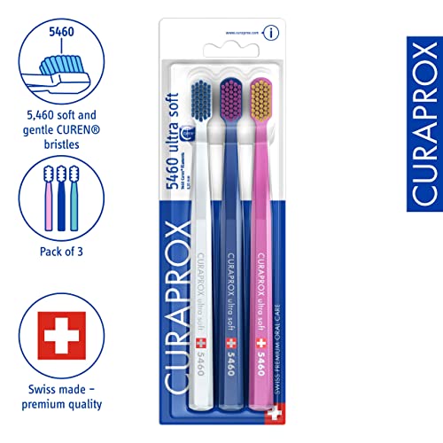 Ultra Soft Toothbrush Pack with 5460 Bristles - Assorted Colors