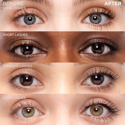 KISS Looks So Natural, False Eyelashes, 'Shy', 12mm, Includes 5 Pairs Of Lashes, Easy to Apply, Reusable Lash Clusters