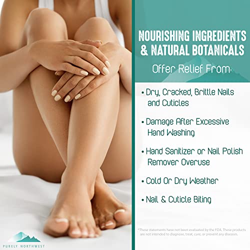 Purely Northwest All Natural Nail Solution for Toenail & Fingernails