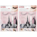 KISS Lashes True Beginner's All-In-One Lash Extensions Kit, 1 Pair (Pack of 2)