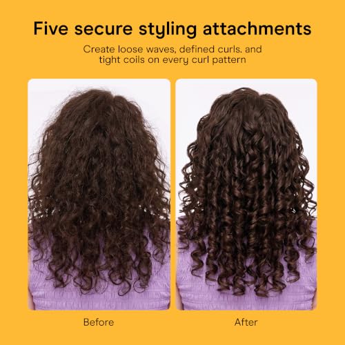 Conair 5-in-1 Hair Styler with Interchangeable Attachments - Ceramic Curling Iron