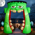 10FT Inflatable Frankenstein Archway Halloween Yard Decoration with LED Lights