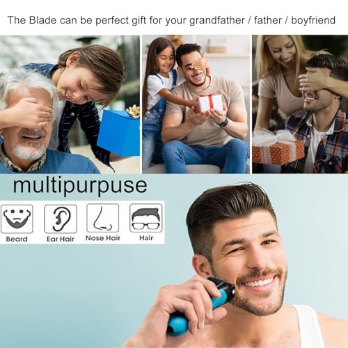 Black 53B Replacement Blade Head for Braun Series 5 & 6 Electric Shavers - Compatible with 5018S 5020S 5035s