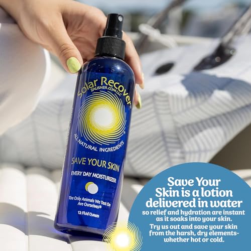 Natural After Sun Moisturizing Spray 3-Pack - 12oz Facial & Body Mist with Vitamin E & Calendula