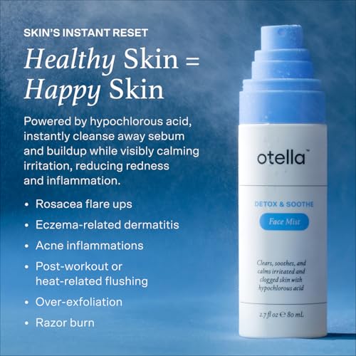 Hypochlorous Acid Face Mist for Sensitive Skin - 2.7 oz, Soothes Redness & Irritation