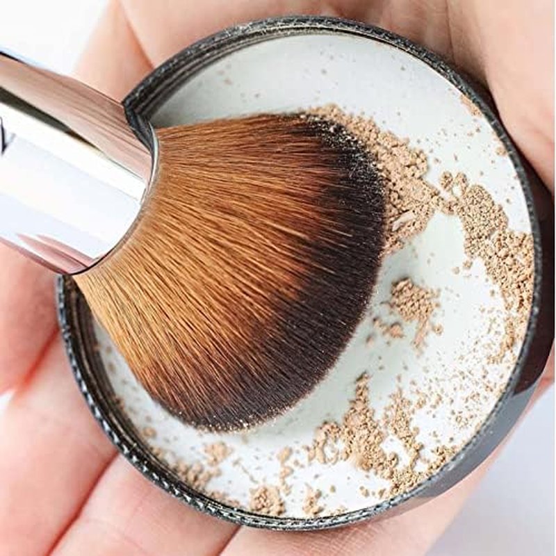 Idun Minerals - Mineral Powder Foundation - Imparts Rich Colour Payoff That Flatters Every Skin Type - Offers Impeccably Soft, Radiant Finish - Cold Medium Shade - Ingrid - 0.25 oz