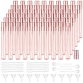 60 Pcs 10ml Mini Perfume Bottle, Fine Mist Atomizer, Pink, Rose Gold