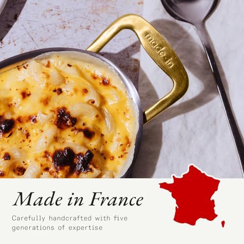 Made In 2-Piece Stainless Steel Oval Gratin Dishes - Oven Safe Up to 750°F