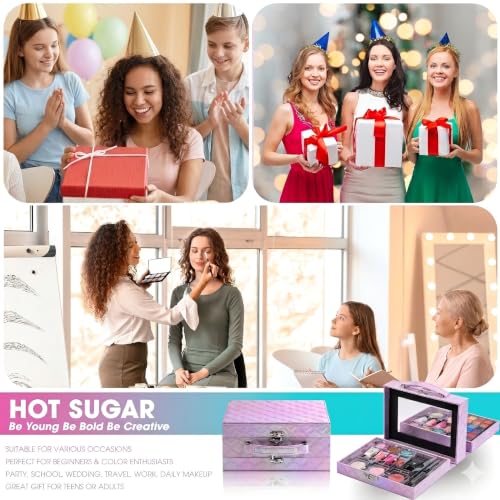 Beginner Makeup Kit for Teens and Women - Purple Diamond Style