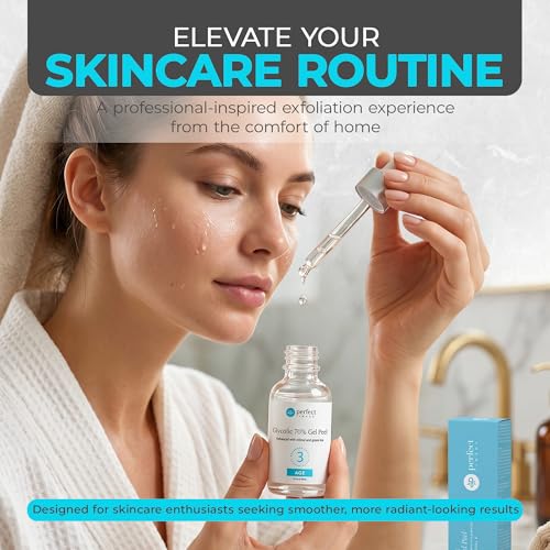 Professional 70% Glycolic Gel Peel with Retinol & Green Tea Extract - For Experienced Users