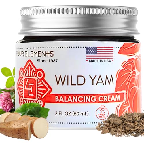 Wild Yam Balancing Cream 2oz - Organic Hormone Support for Women - Pack of 1