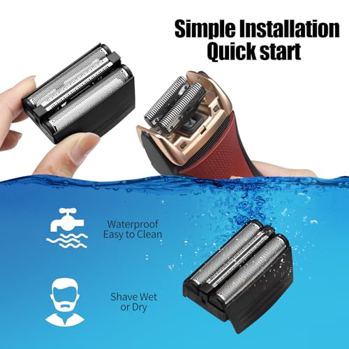2 Pack Shaver Replacement Foil for Remington Titanium-X Flex & Pivot