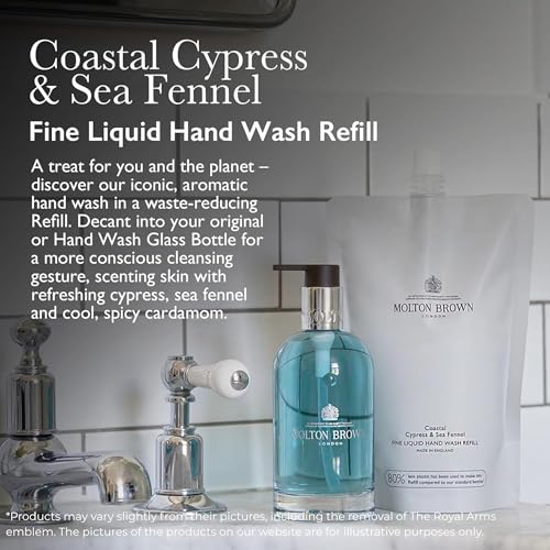 Liquid Hand Wash Refill - Coastal Cypress & Sea Fennel Scent, 2 Pack