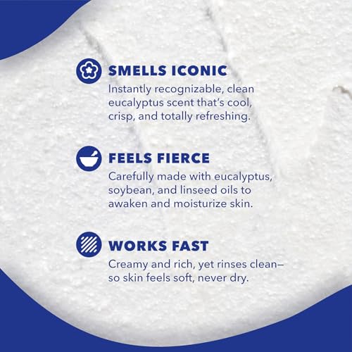 Noxzema Deep Cleansing Cream Bundle - Eucalyptus 7 Ounce Pack of 4 + Travel Size