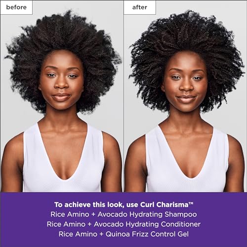 8 Fl Oz Curl Charisma Rice Amino & Avocado Hydrating Conditioner - Defines & Moisturizes Wavy, Curly, Coily Hair - Frizz Control - Vegan & Silicone-Free