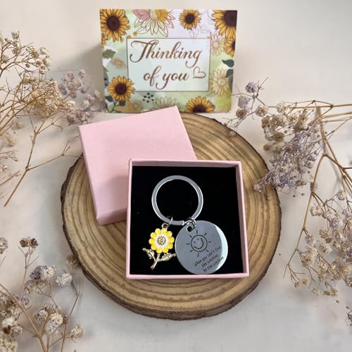 Gossby Gift Basket for Women - Happy Birthday Gift Set for Her, Mom, Sister, Friend, Coworker, Teacher - Get Well Soon, Appreciation, Thinking of You Sunflower Package - You Forget You¡¯re Awesome